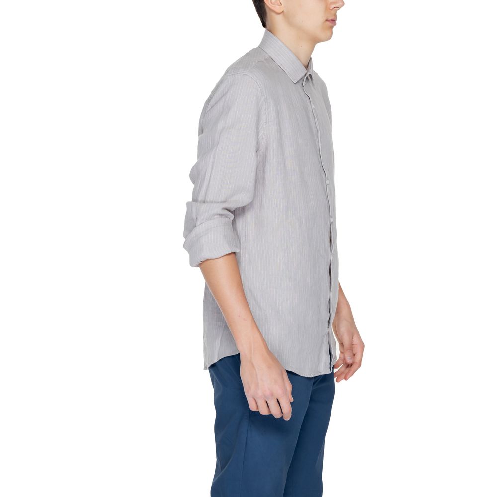 Calvin Klein beige linen shirt